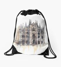 Duomo di Milano. Milan Cathedral. Drawstring Bag
