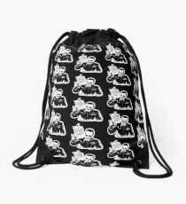 Skull Fiction Captain Koons Drawstring Bag