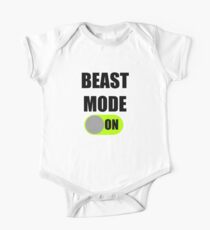 Beast Mode ON One Piece - Short Sleeve