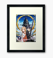 sword art online Framed Print