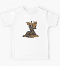 Cute Baby Giraffe Kids Tee