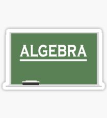 algebra Sticker