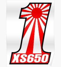Japanesse Legendary Motorcycle Poster