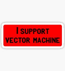 support vector machine Sticker