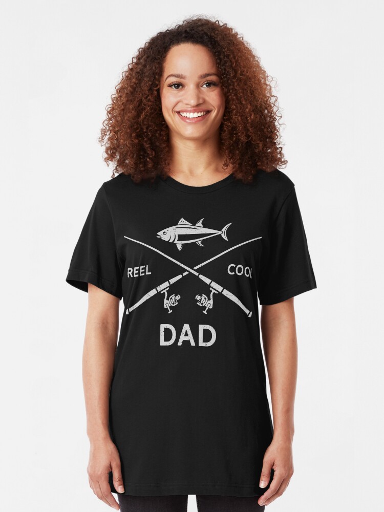 Reel Cool Dad Funny Mens Unisex T-Shirt