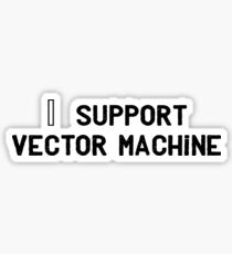 support vector machine Sticker