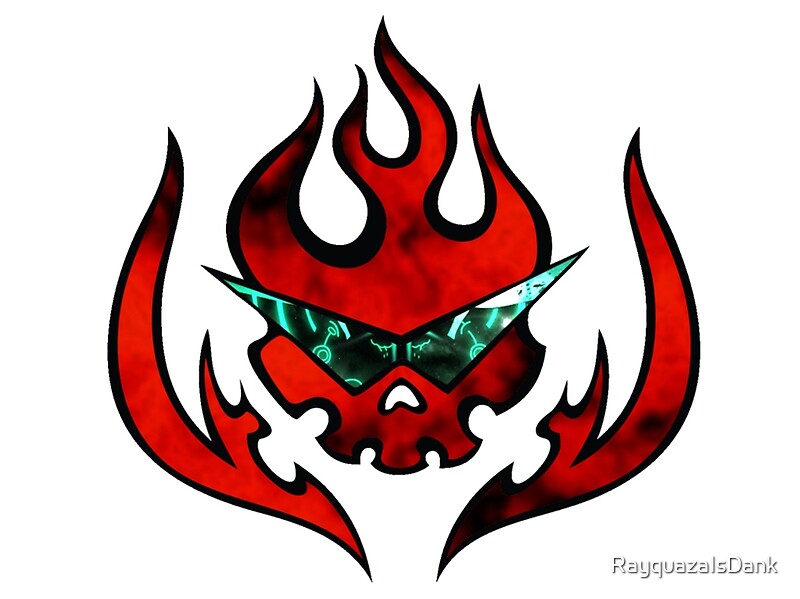 "Tengen Toppa Gurren Lagann Logo (Spiral)" by RayquazaIsDank | Redbubble