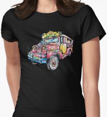 JEEPNEY Women's Fitted T-Shirt