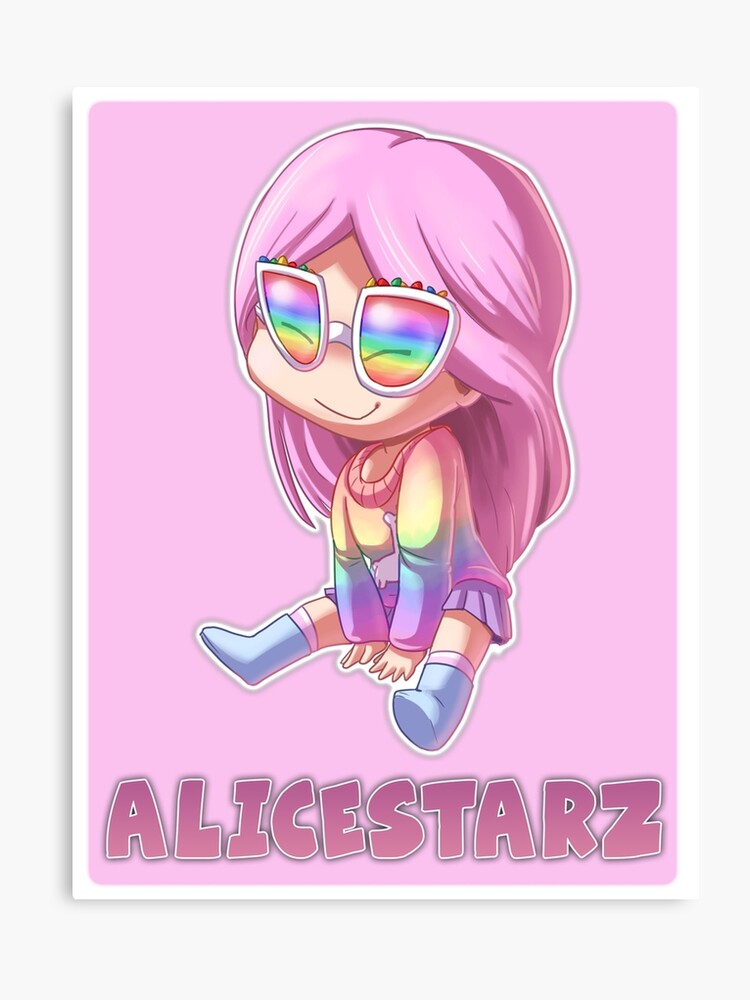 Alice Starz Roblox T Shirt Design Canvas Print By Alicelps Redbubble - alice starz roblox t shirt design canvas print