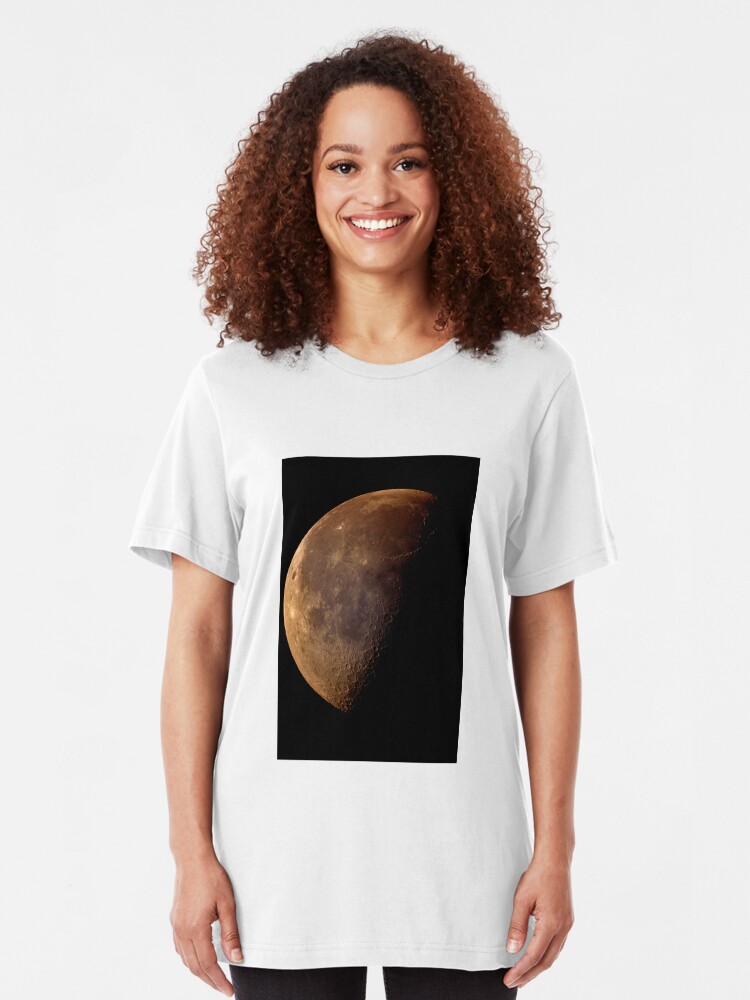 Alternate view of sunday moon Slim Fit T-Shirt