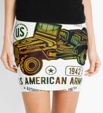 American Army Jeep Mini Skirt