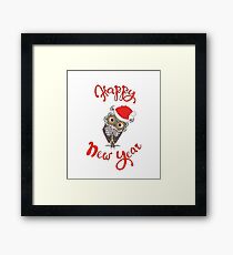 Happy New Year Framed Print
