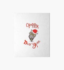 Happy New Year Art Board