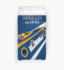 Diehard racer retro Duvet Cover