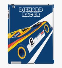 Diehard racer retro iPad Case/Skin