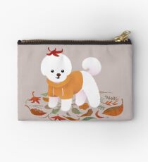 Autumnal Bichon Studio Pouch