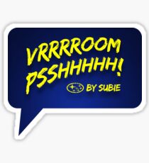 Subaru Impreza sound Sticker