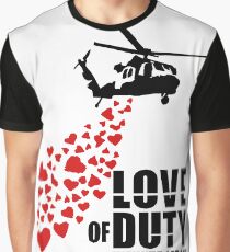 Camiseta gráfica Love of Duty