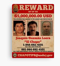 El Chapo wollte Leinwanddruck