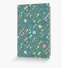 Microbes Greeting Card
