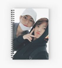TAEKOOK / VKOOK SELCA 171008 Spiral Notebook
