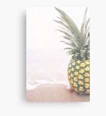 Die Ananas Metalldruck