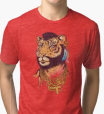 Mr. T(iger) Tri-blend T-Shirt