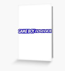 game boy Greeting Card