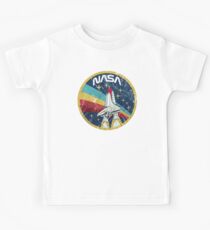 Nasa Vintage Colors V01 Kids Tee