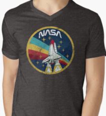 Nasa Vintage Colors V01 Men's V-Neck T-Shirt
