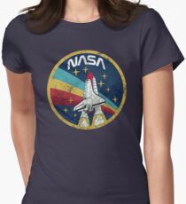 Nasa Vintage Colors V01 Women's Fitted T-Shirt