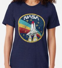 Nasa Vintage Colors V01 Tri-blend T-Shirt