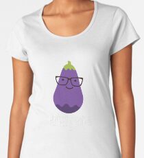 Aubergenius on dark Women's Premium T-Shirt