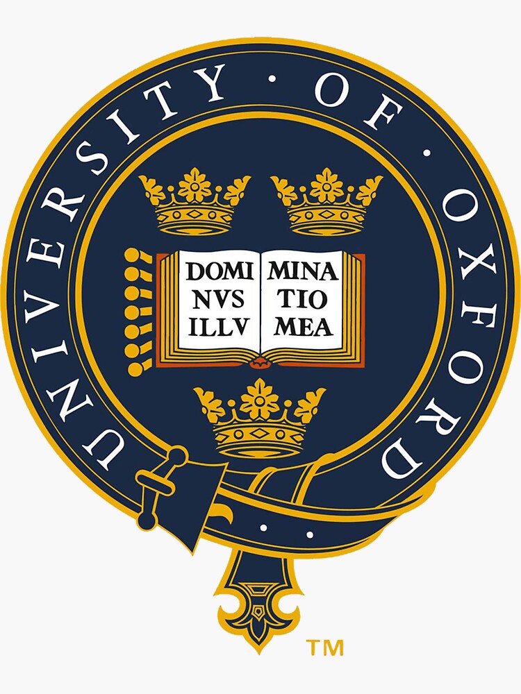"Oxford University Emblem" Sticker by rafestudholme Redbubble