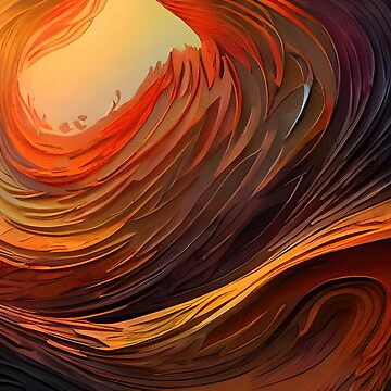 Artwork thumbnail, Earth Tones Surreal Sunrise by futureimaging