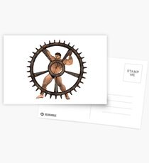 Muscle-Gear - front Postkarten