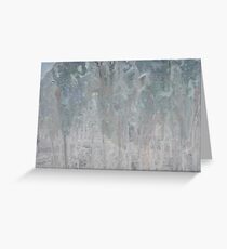 November snowstorm Greeting Card