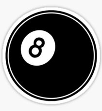 8 Ball Sticker