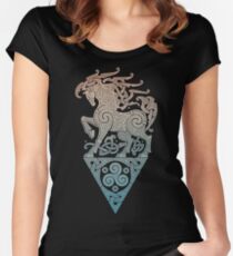 SLEIPNIR. ODIN'S STEED. Fitted Scoop T-Shirt