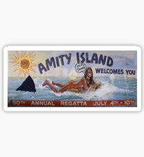Welcome To Amity Island Sticker