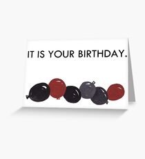 Es ist dein Geburtstag Grußkarte