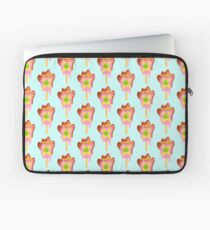 Bubble O Bill (Green Nose) - Blue Laptop Sleeve