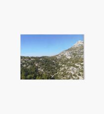Montagne à l'aurore Art Board