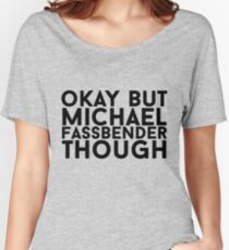 Michael Fassbender Women's Relaxed Fit T-Shirt
