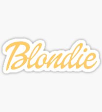 Blondie Sticker