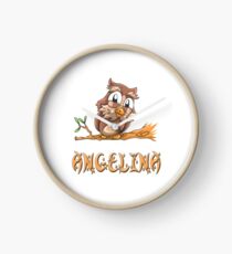 Angelina Owl Clock