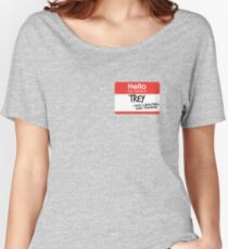 hi, my name is trey vine Women's Relaxed Fit T-Shirt