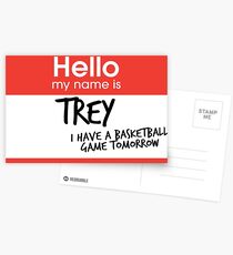 hi, my name is trey vine Postcards