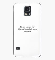 hi, my name's trey - vine quote Case/Skin for Samsung Galaxy