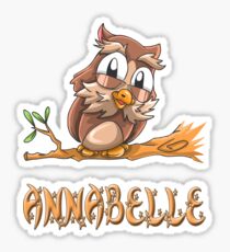 Annabelle Owl Sticker